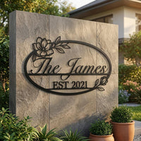 Personalized Family Name Sign