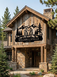 Personalized Horse Couple Sign