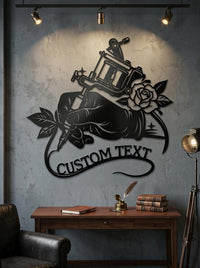 Personalized Tattoo Artist Sign