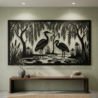 Lake House Metal Wall Art