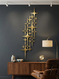 Starburst Metal Wall Art
