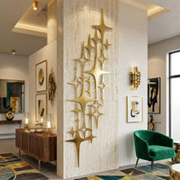 Starburst Metal Wall Art