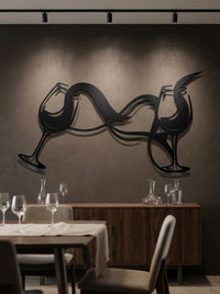 Wine Glass Wall Art