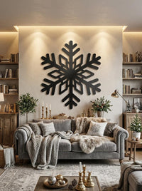 Snowflake Metal Wall Art