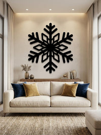Snowflake Metal Wall Art