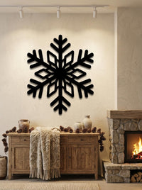 Snowflake Metal Wall Art
