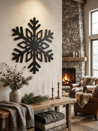 Snowflake Metal Wall Art