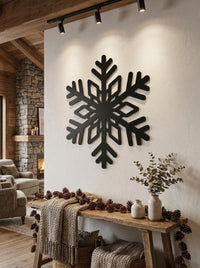 Snowflake Metal Wall Art