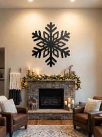 Snowflake Metal Wall Art