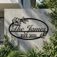 Personalized Family Name Sign