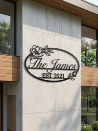 Personalized Family Name Sign
