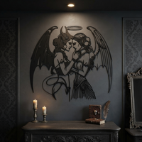 Angel Devil Metal Wall Art