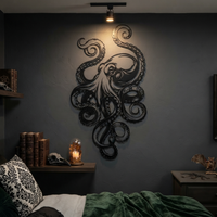 Octopus Metal Wall Art