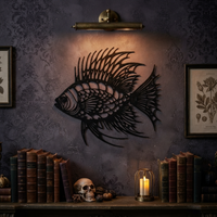 Majestic Fish Metal Wall Art