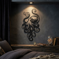 Octopus Metal Wall Art