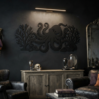 Octopus Metal Wall Decor