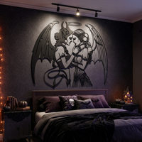 Angel Devil Metal Wall Art