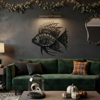 Majestic Fish Metal Wall Art