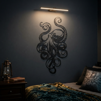 Octopus Metal Wall Art