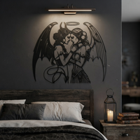 Angel Devil Metal Wall Art
