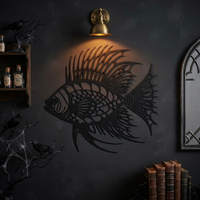 Majestic Fish Metal Wall Art