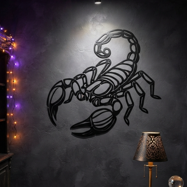 Metal Scorpion Wall Art