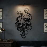 Octopus Metal Wall Art