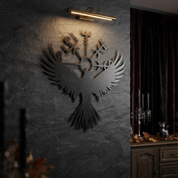 Aggressive Raven Viking Metal Sign