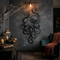 Octopus Metal Wall Art