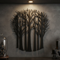 Majestic Forest Metal Wall Art