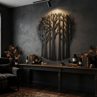 Majestic Forest Metal Wall Art