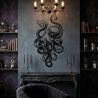 Octopus Metal Wall Art