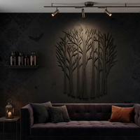 Majestic Forest Metal Wall Art